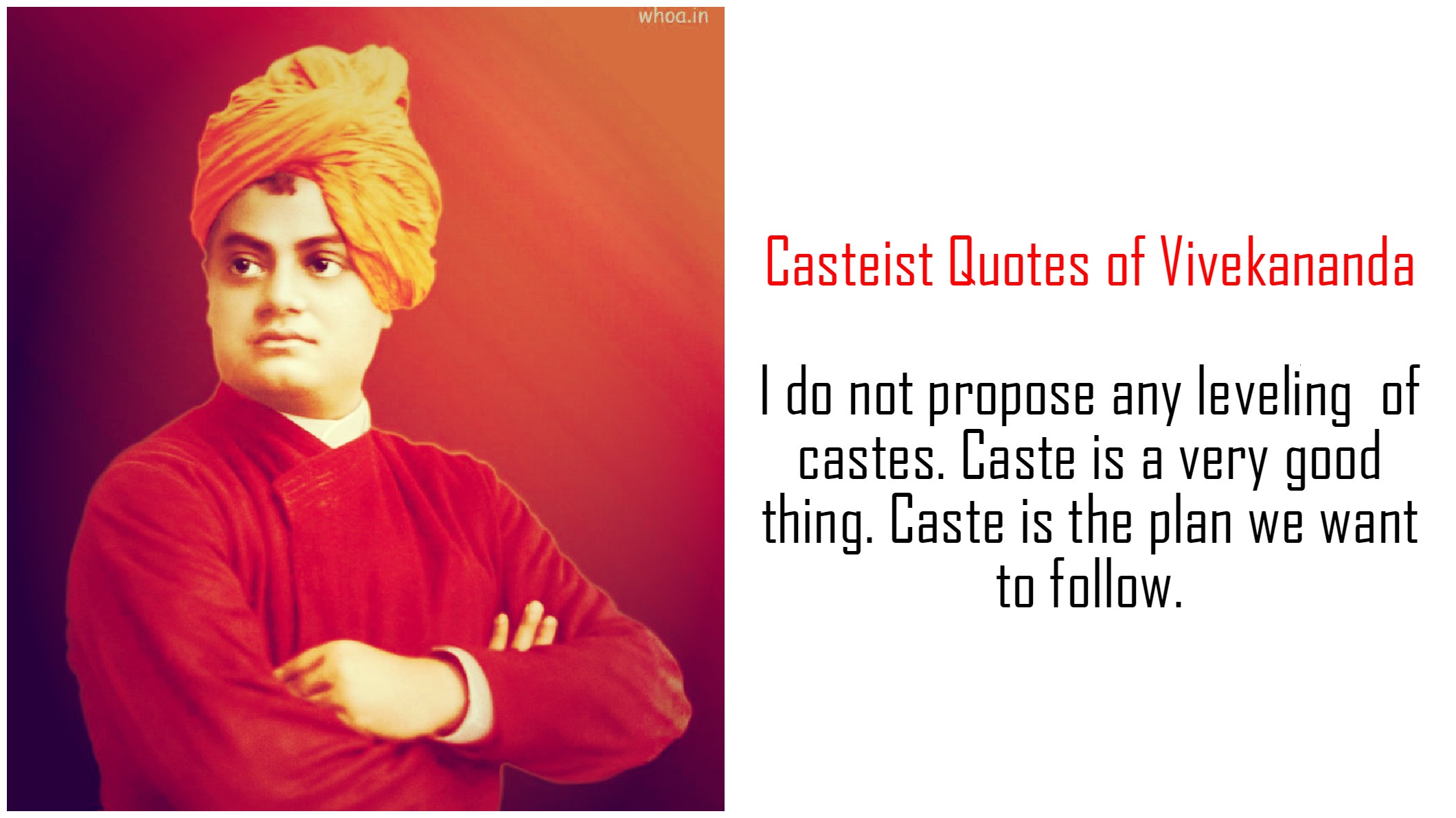 Castiest Quotes of Vivekananda