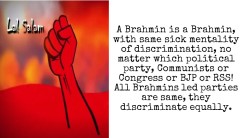 Dalits, Caste Discrimination and Communist Parties in India