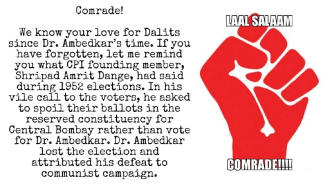 Communists and Dr. Ambedkar
